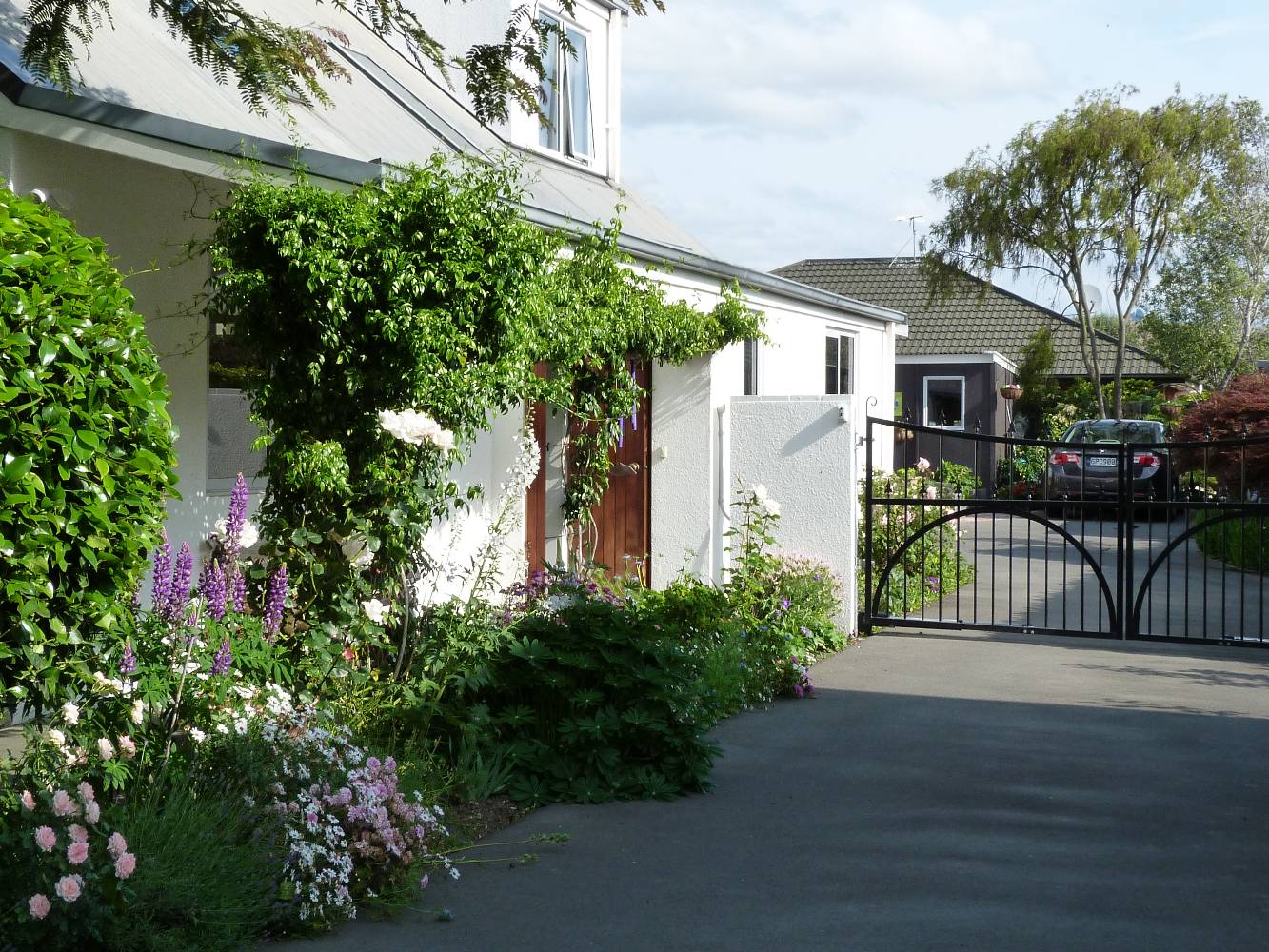 Security gates with private off street parking