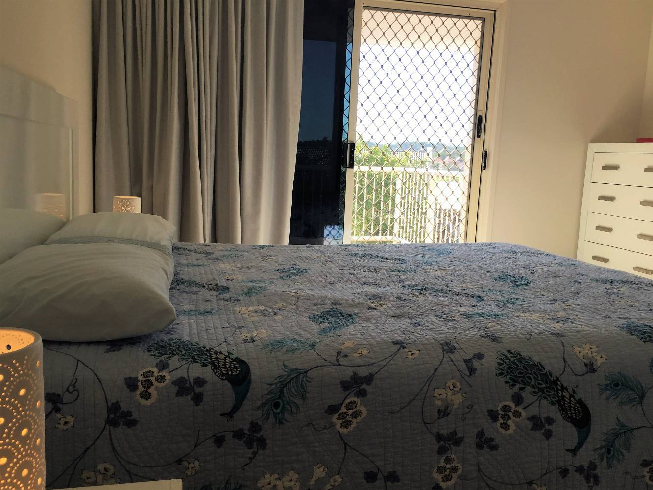 Master bedroom, views of Robina Town Centre