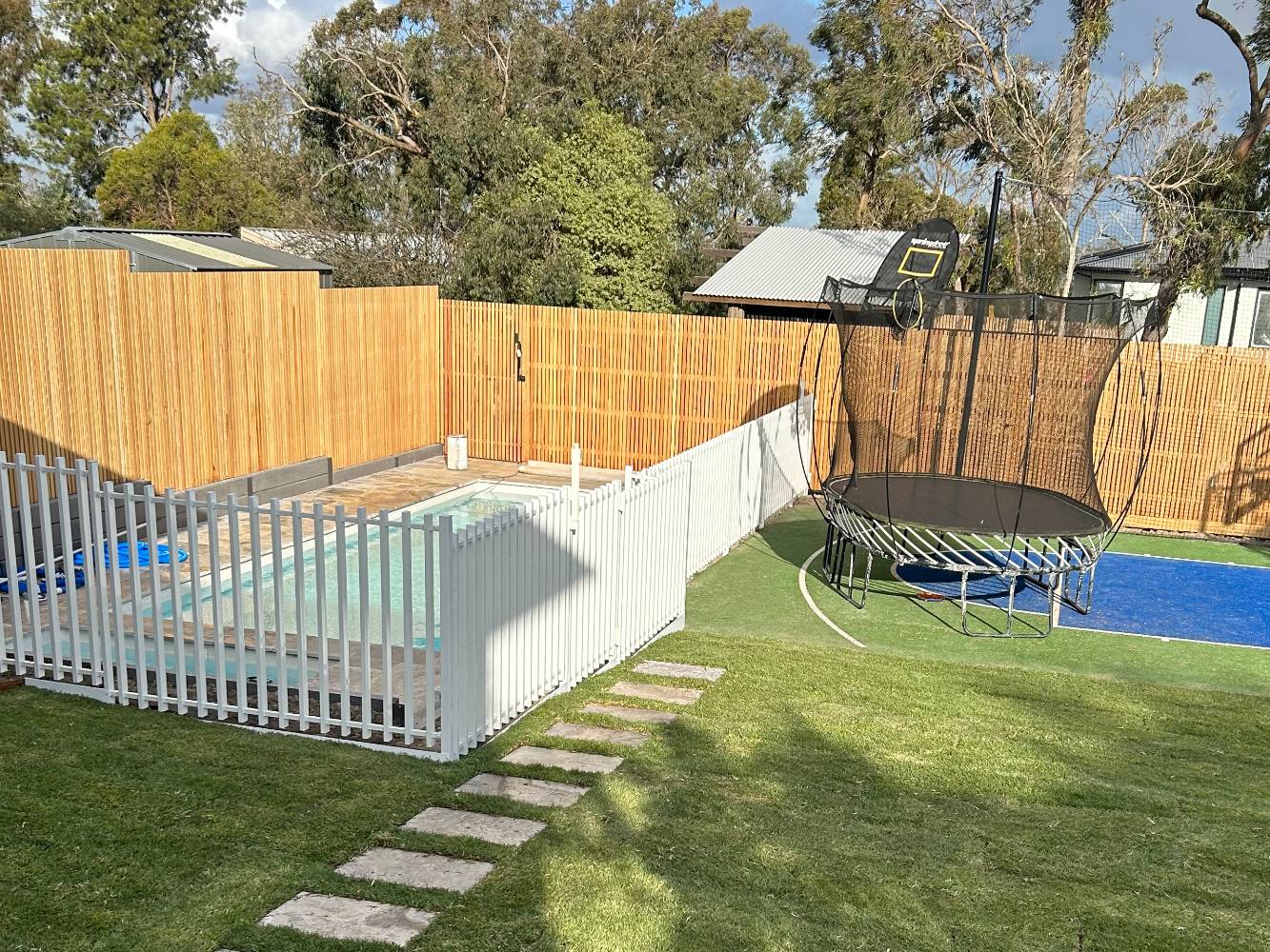 Pool & spa area - *note, this is the only photo I had on my phone. Other house photos are professional 