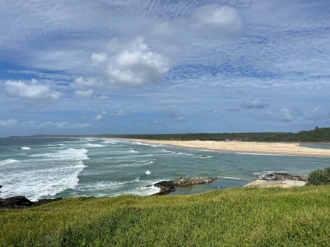 Local beach near Bongil Bongil National Park