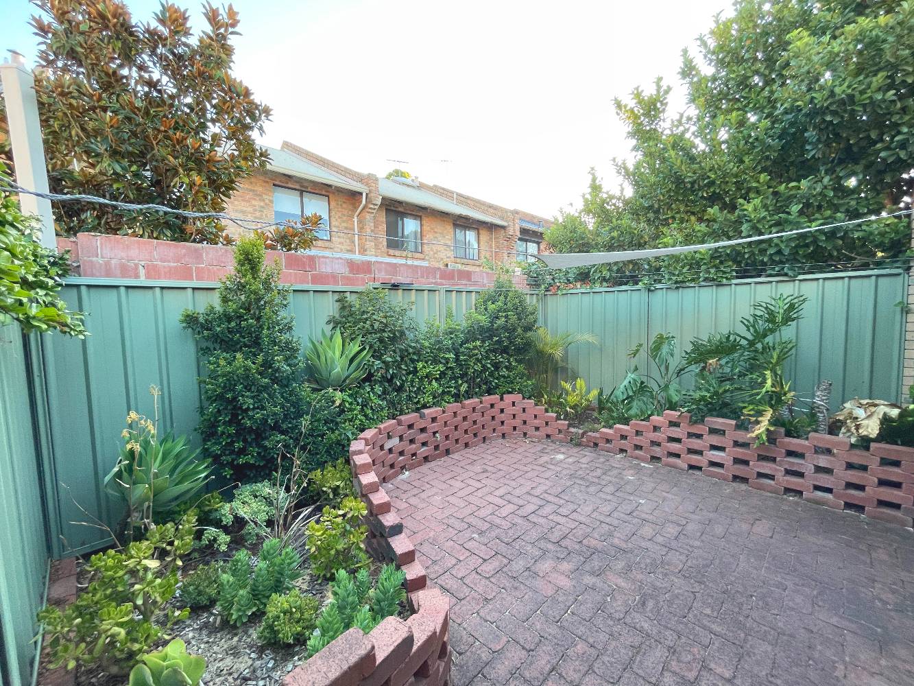 Back courtyard