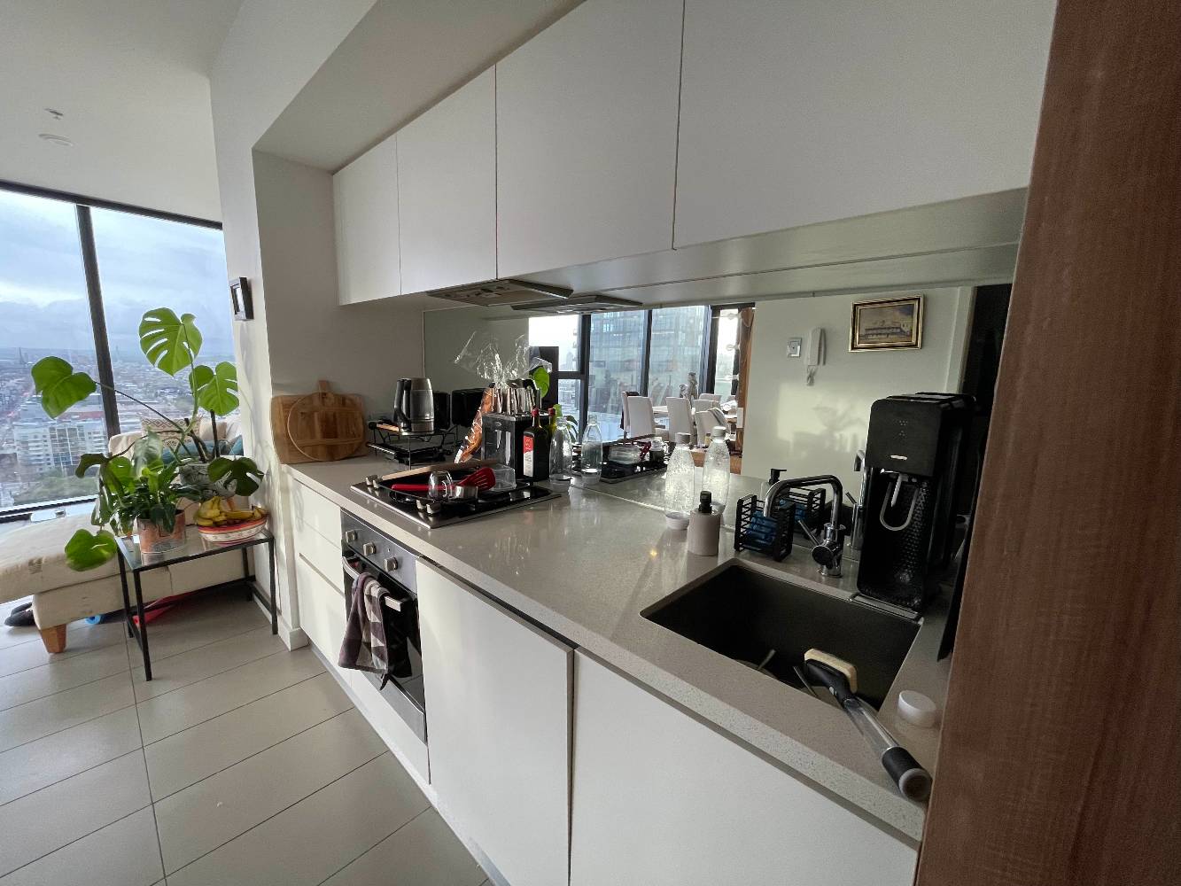 Galley Kitchen (Wide-angle)