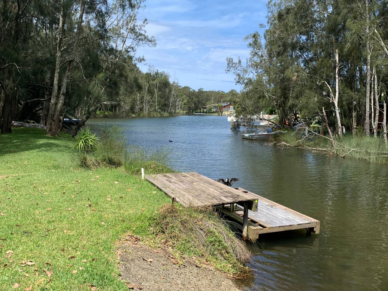 our jetty and lake access