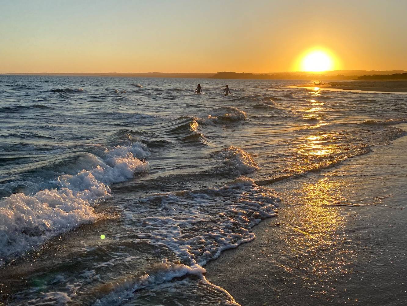 Beautiful sunsets at Somers Beach