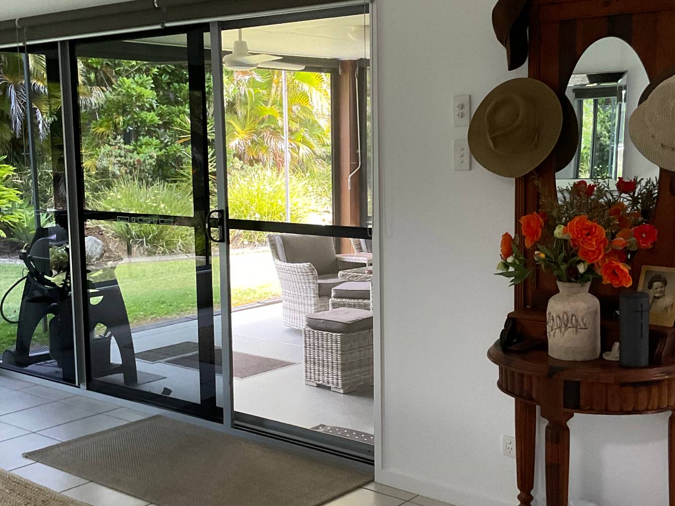 Patio from kitchen