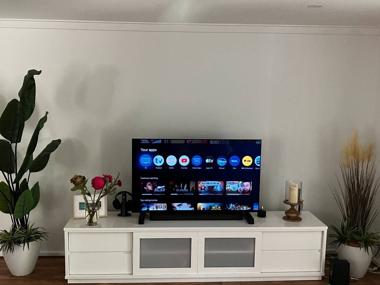 TV in living area