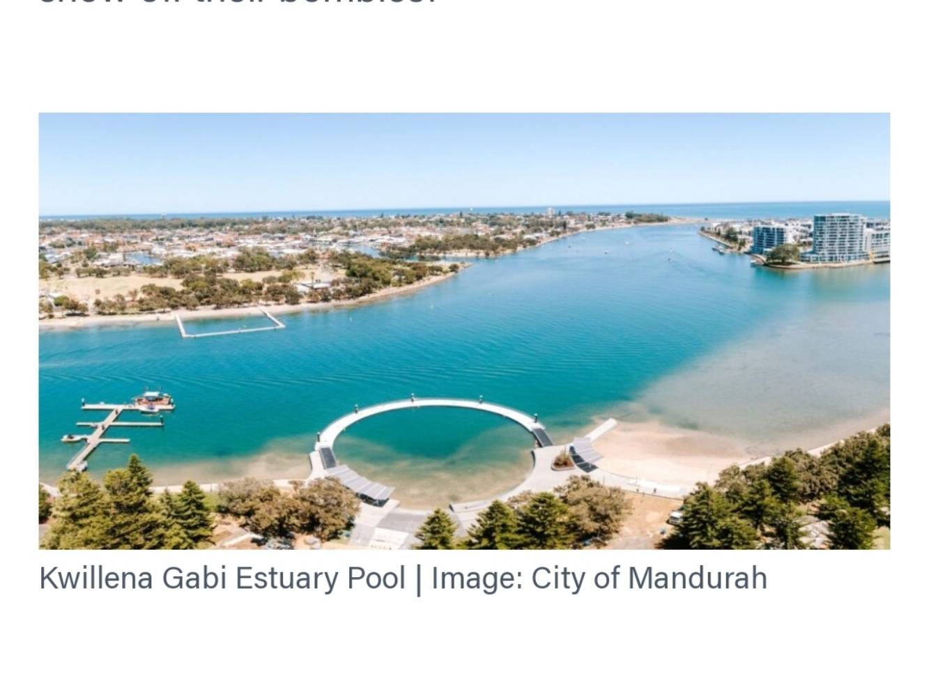 Beautiful Mandurah