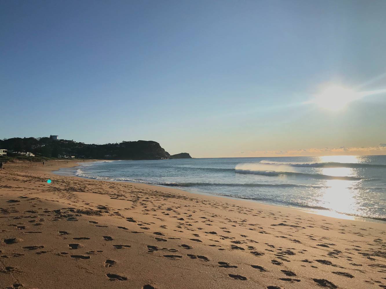 Avoca Beach is a 7 minute walk away