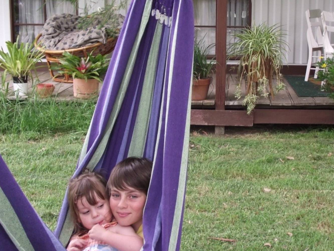 Relax in the hammocks