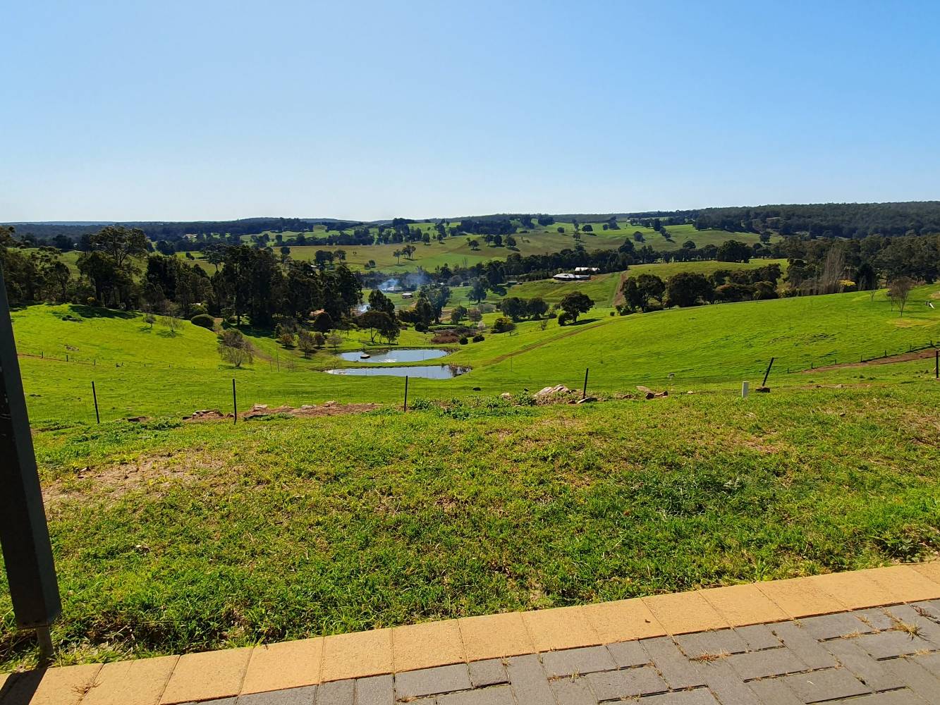 View from veranda